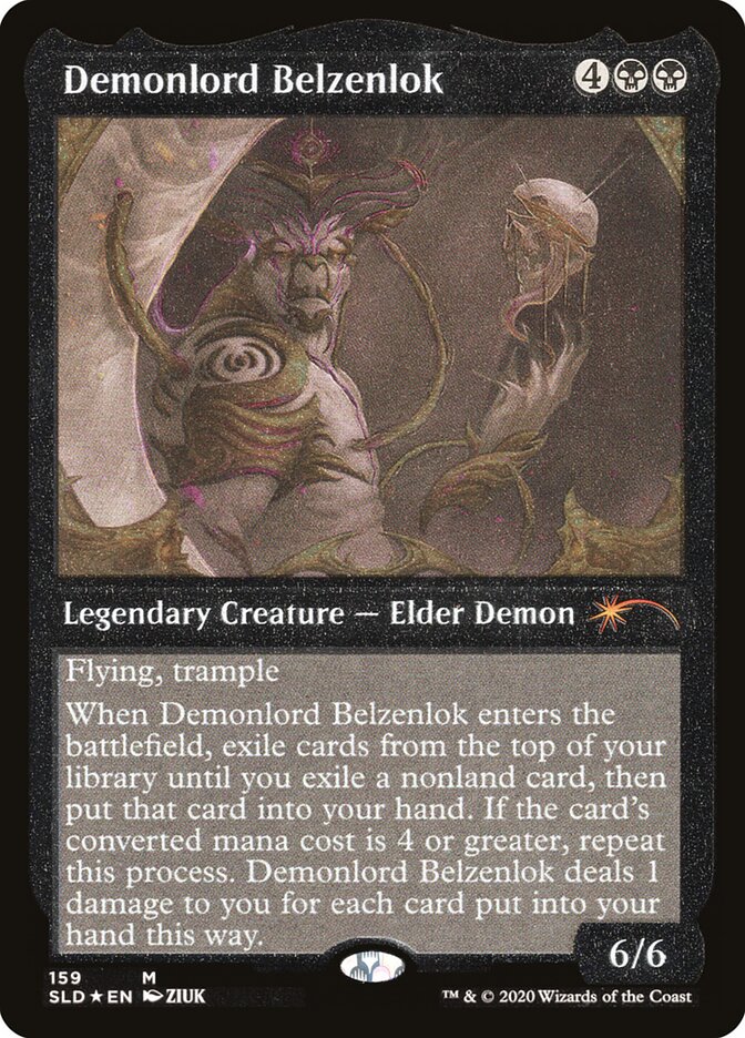 Demonlord Belzenlok — Secret Lair Drop 159★/2754