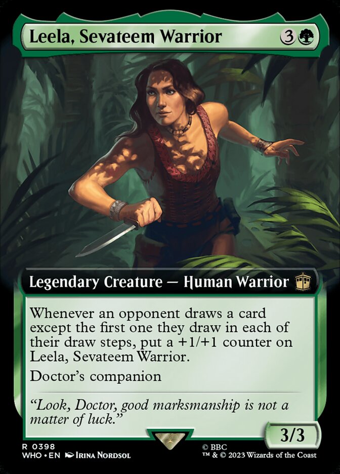 Leela, Sevateem Warrior — Doctor Who 398/1178