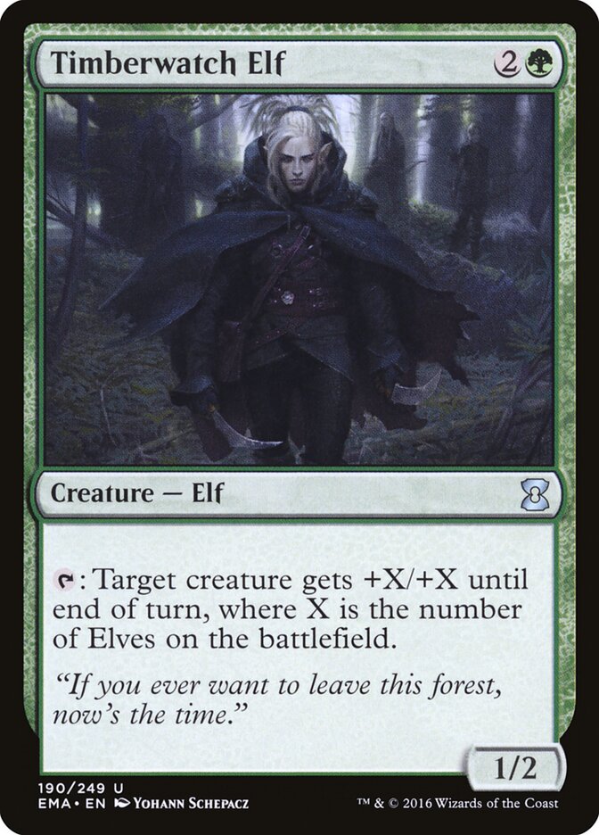 Timberwatch Elf — Eternal Masters 190/249