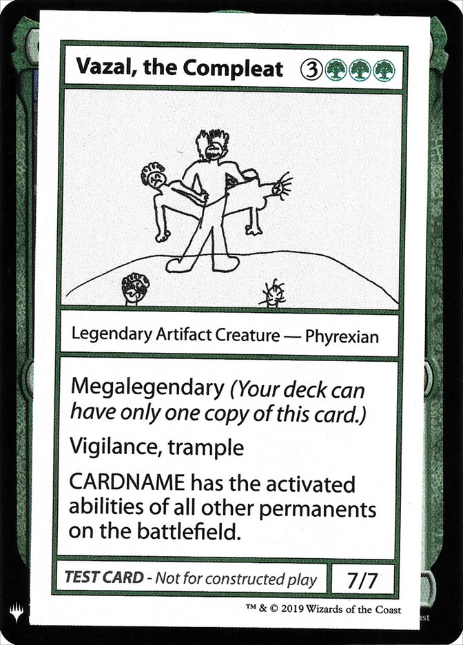 Vazal, the Compleat — Mystery Booster Playtest Cards 2019 85/121