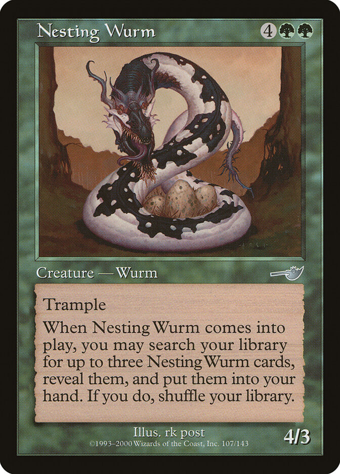 Nesting Wurm — Nemesis 107/143