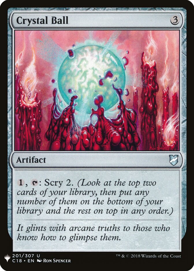 Crystal Ball — The List C18-201/5581