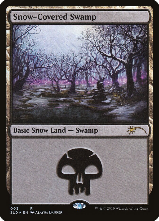 Snow-Covered Swamp — Secret Lair Drop 3/2754