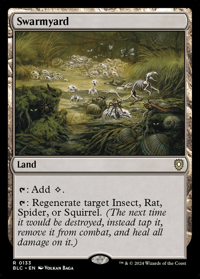 Swarmyard — Bloomburrow Commander 133/356