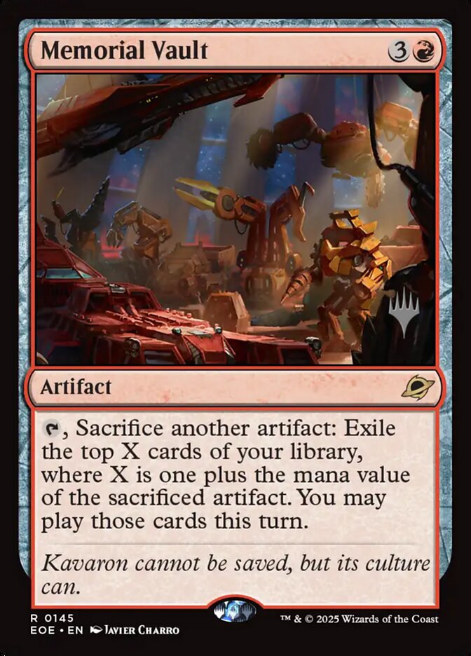 Memorial Vault — Edge of Eternities Promos 145p/160