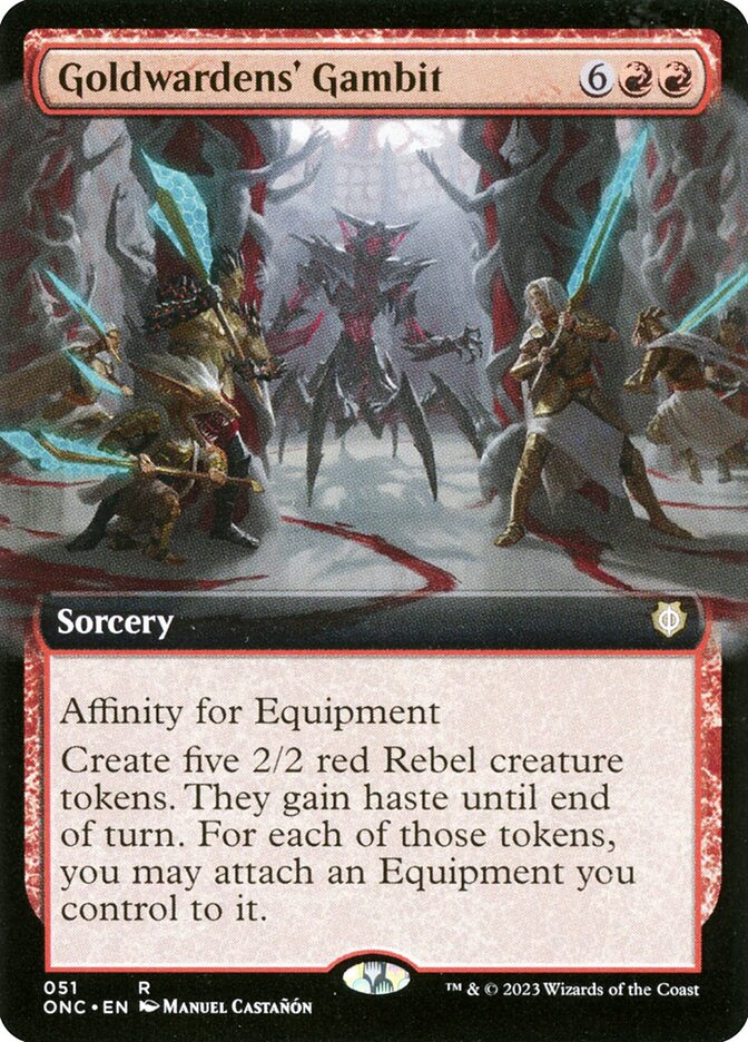 Goldwardens' Gambit — Phyrexia: All Will Be One Commander 51/174