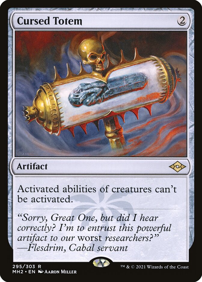 Cursed Totem — Modern Horizons 2 295/493