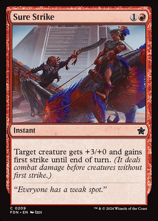 Sure Strike — Foundations 209/771