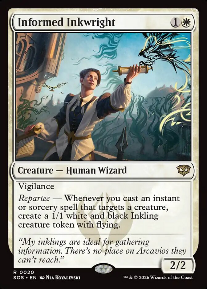 Informed Inkwright — Secrets of Strixhaven 20/368