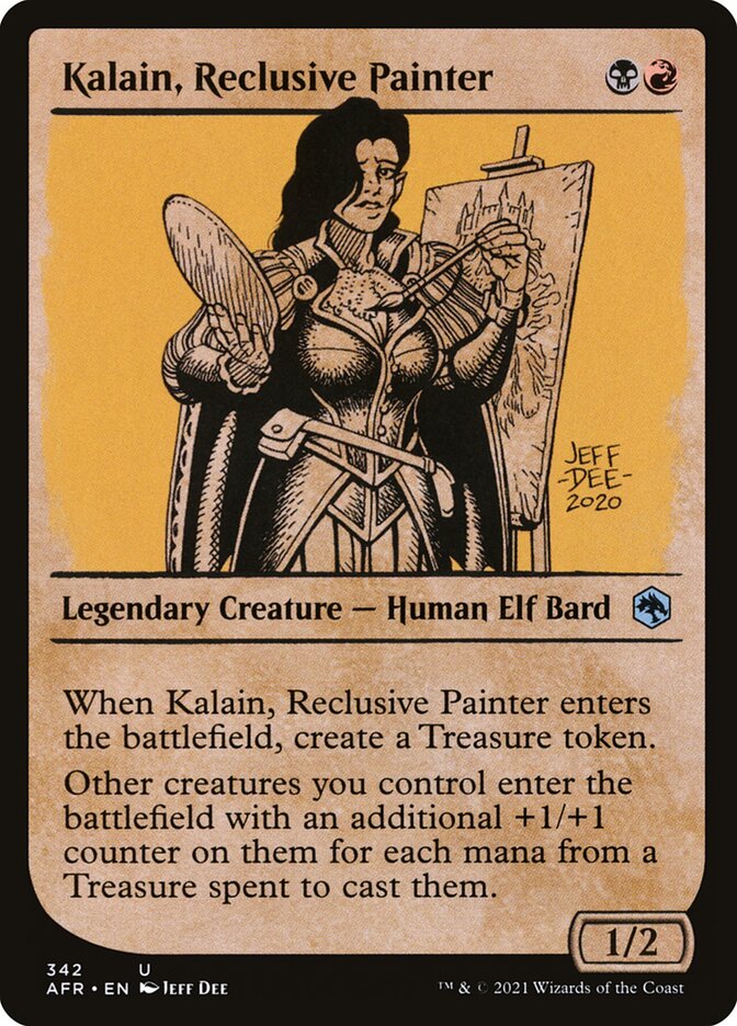 Kalain, Reclusive Painter — Adventures in the Forgotten Realms 342/424