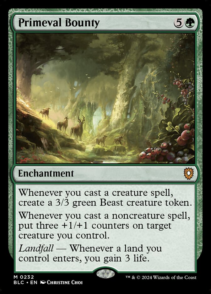 Don primitif — Bloomburrow Commander 232/356