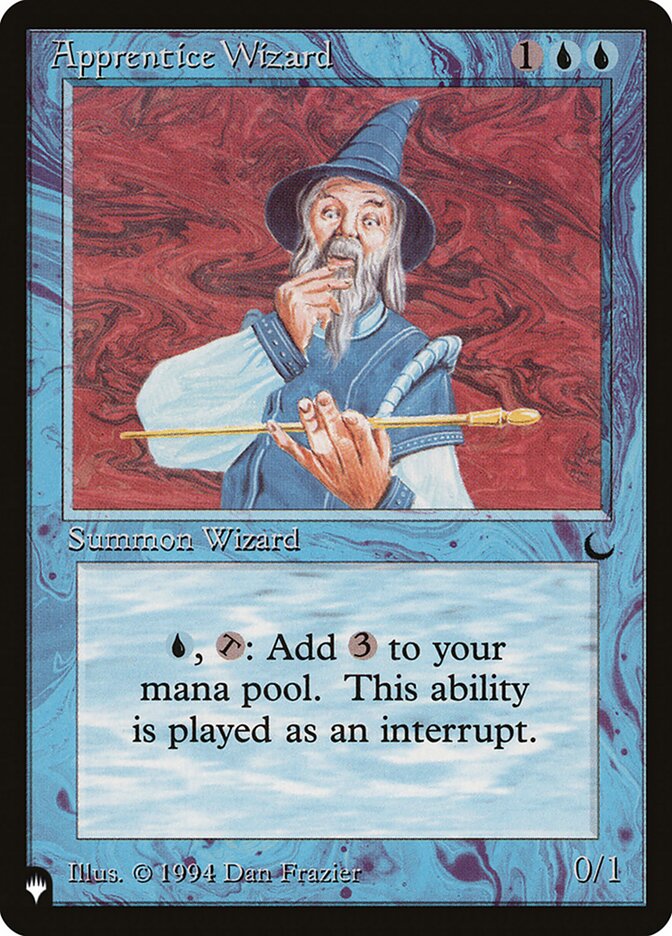 Apprentice Wizard — The List DRK-21/5581