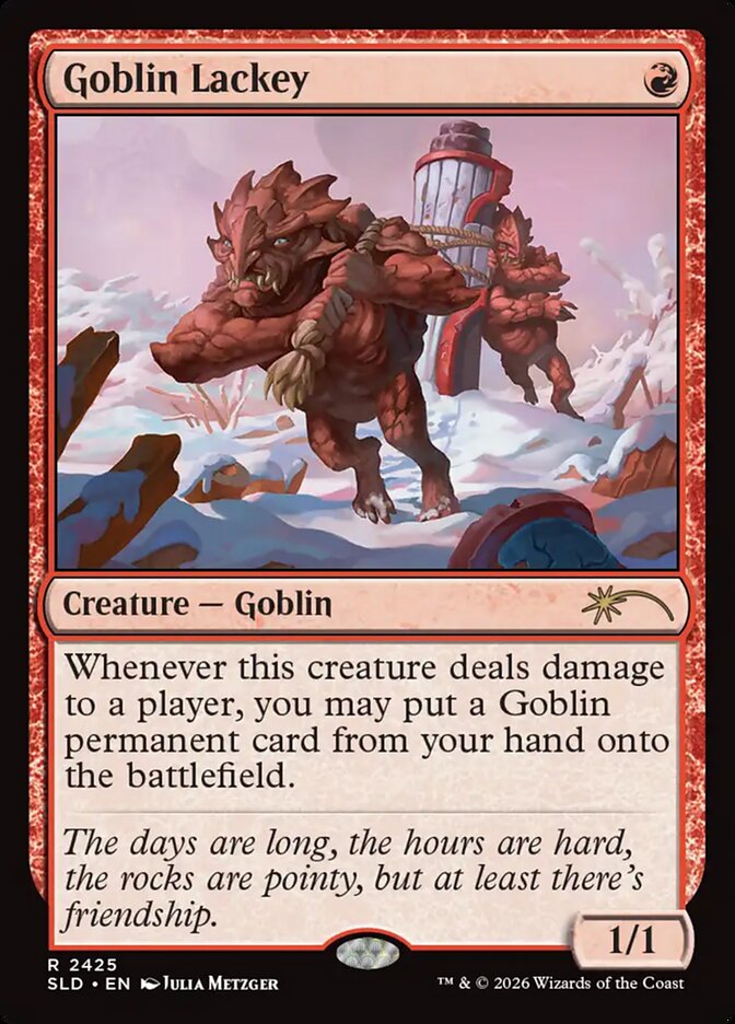 Goblin Lackey — Secret Lair Drop 2425/2754