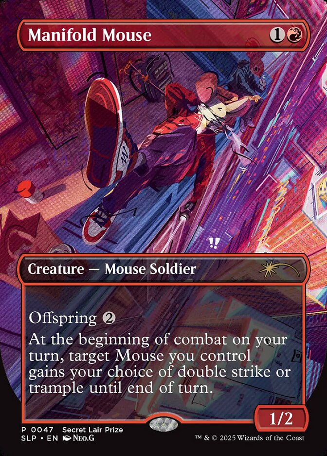 Manifold Mouse — Secret Lair Promo 47/54