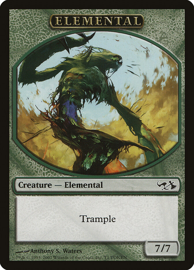 Elemental — Duel Decks: Elves vs. Goblins Tokens T1/3