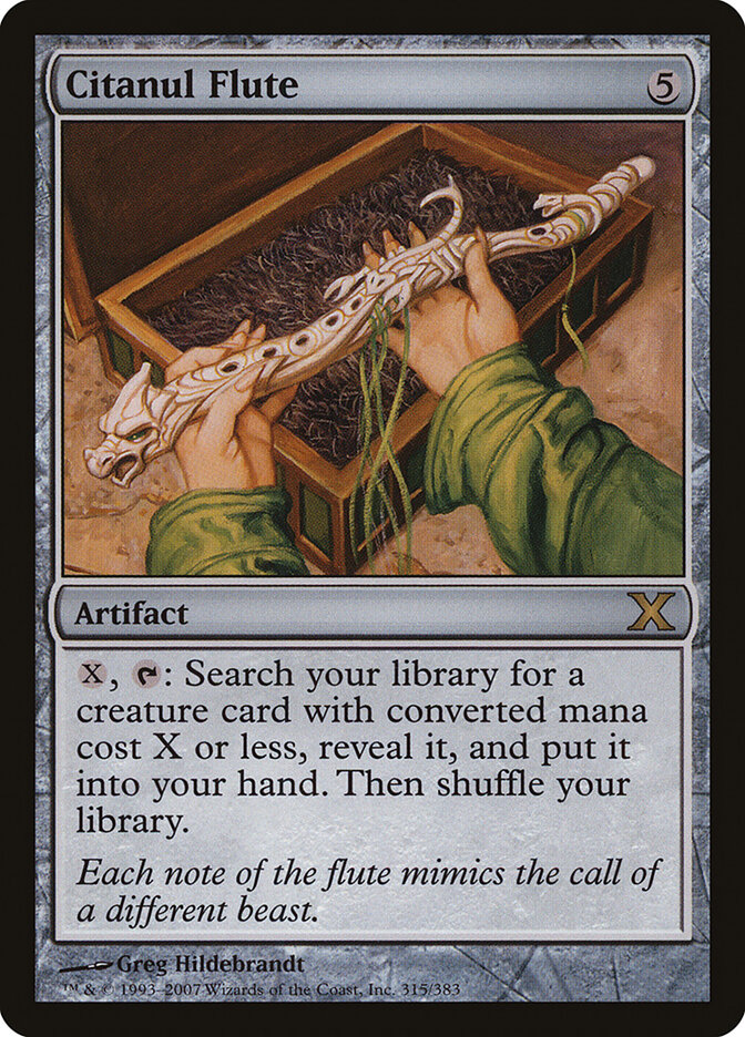 Citanul Flute — Tenth Edition 315/510