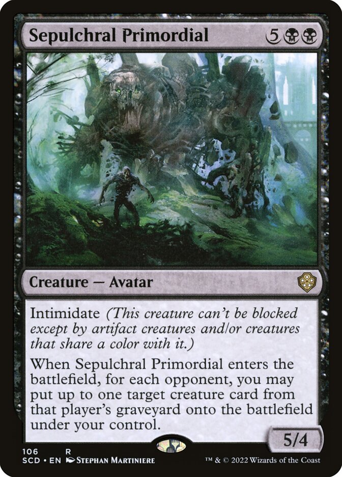 Sepulchral Primordial — Starter Commander Decks 106/352
