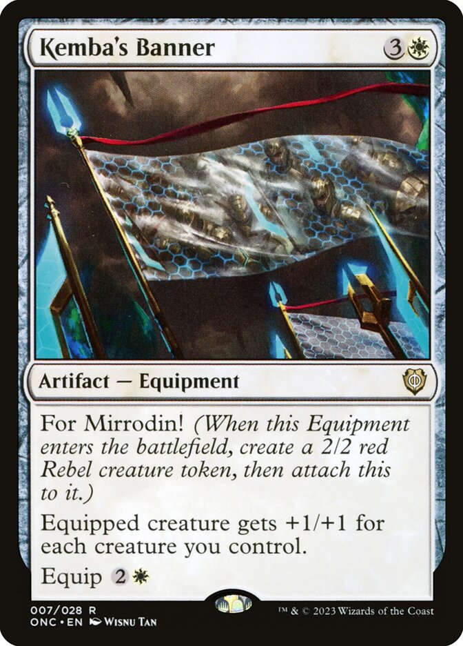 Kemba's Banner — Phyrexia: All Will Be One Commander 7/174