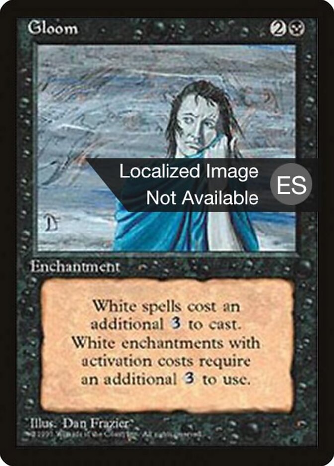 Gloom — Fourth Edition Foreign Black Border 139/378