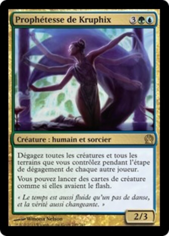 Prophétesse de Kruphix — Theros 199/249