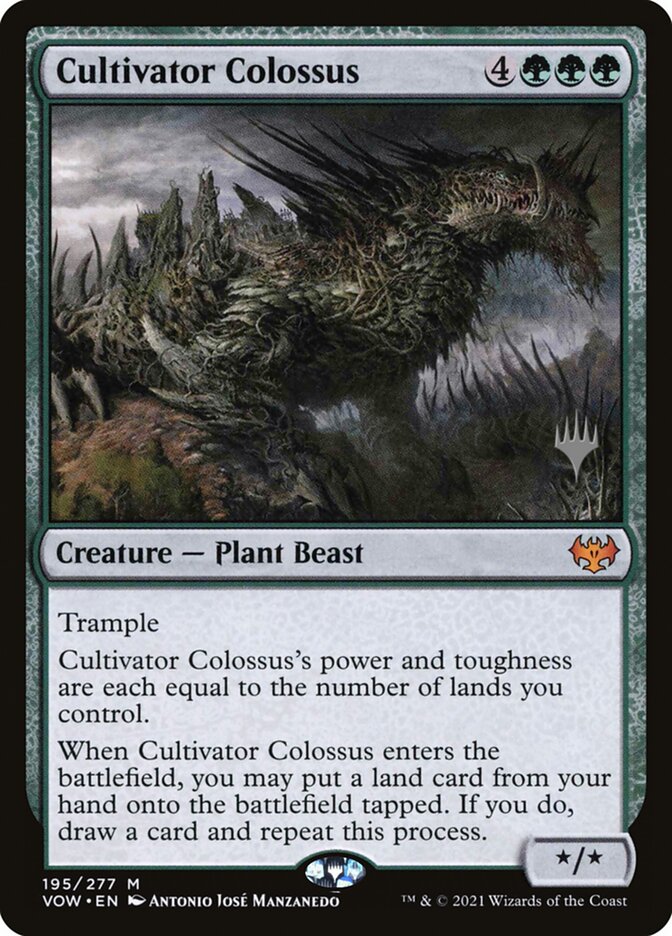 Cultivator Colossus — Innistrad: Crimson Vow Promos 195p/121