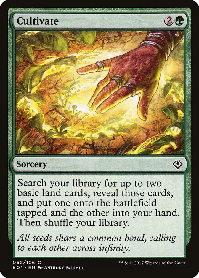 Cultivate — Archenemy: Nicol Bolas 62/106