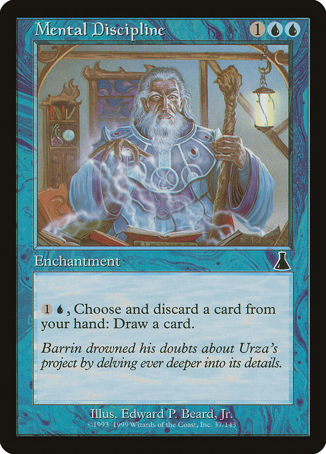 Mental Discipline — Urza's Destiny 37/143