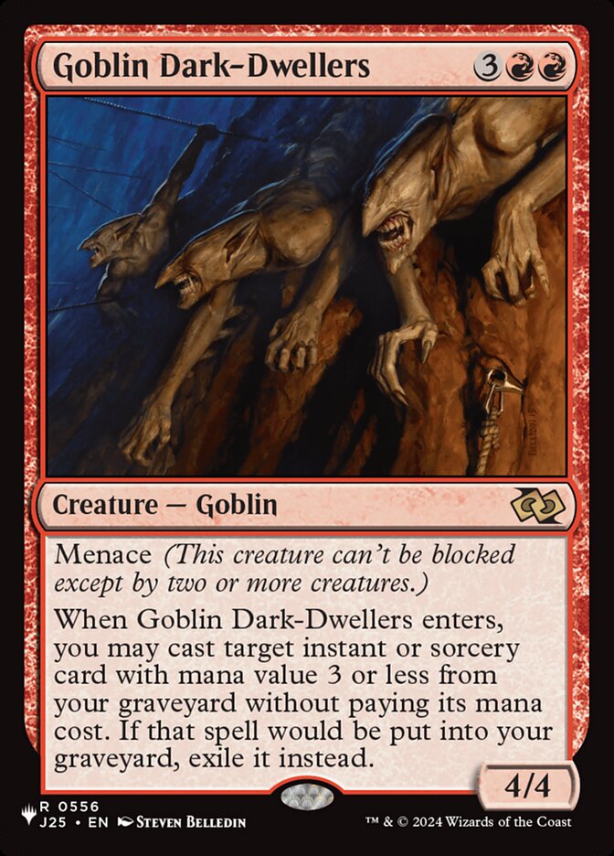 Goblin Dark-Dwellers — The List J25-556/5581