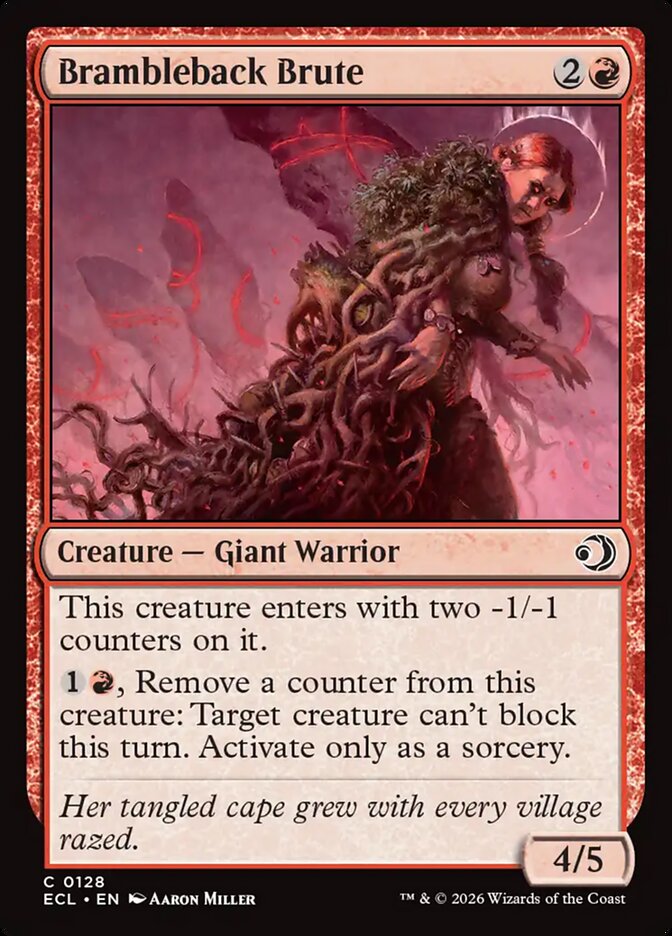 Brambleback Brute — Lorwyn Eclipsed 128/408
