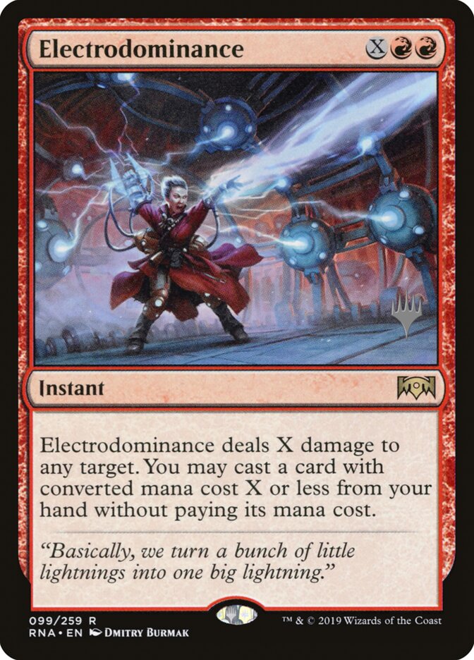 Electrodominance — Ravnica Allegiance Promos 99p/81
