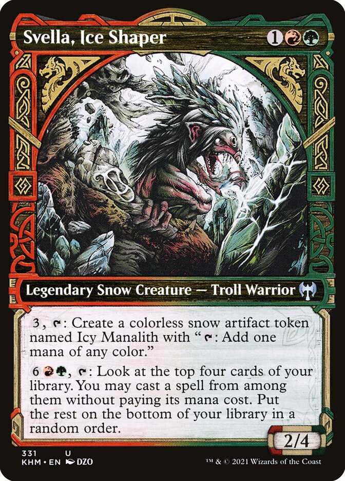 Svella, Ice Shaper — Kaldheim 331/425