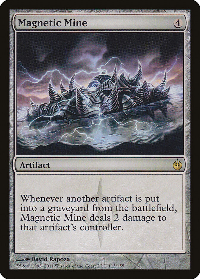 Magnetic Mine — Mirrodin Besieged 113/155