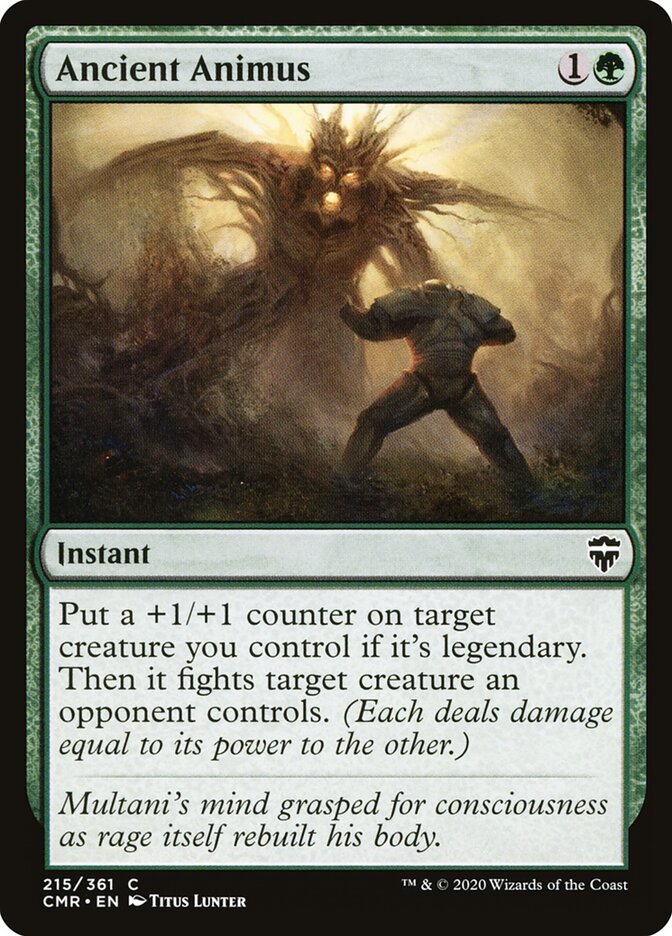 Ancient Animus — Commander Legends 215/718