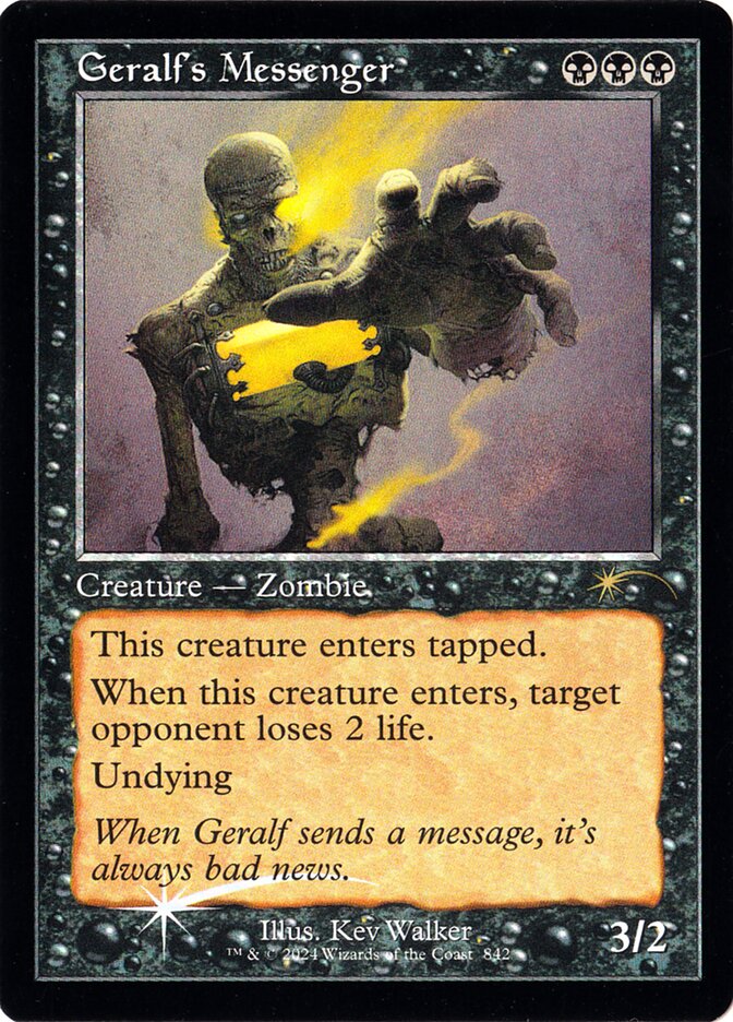 Geralf's Messenger — Secret Lair Drop 842/2754