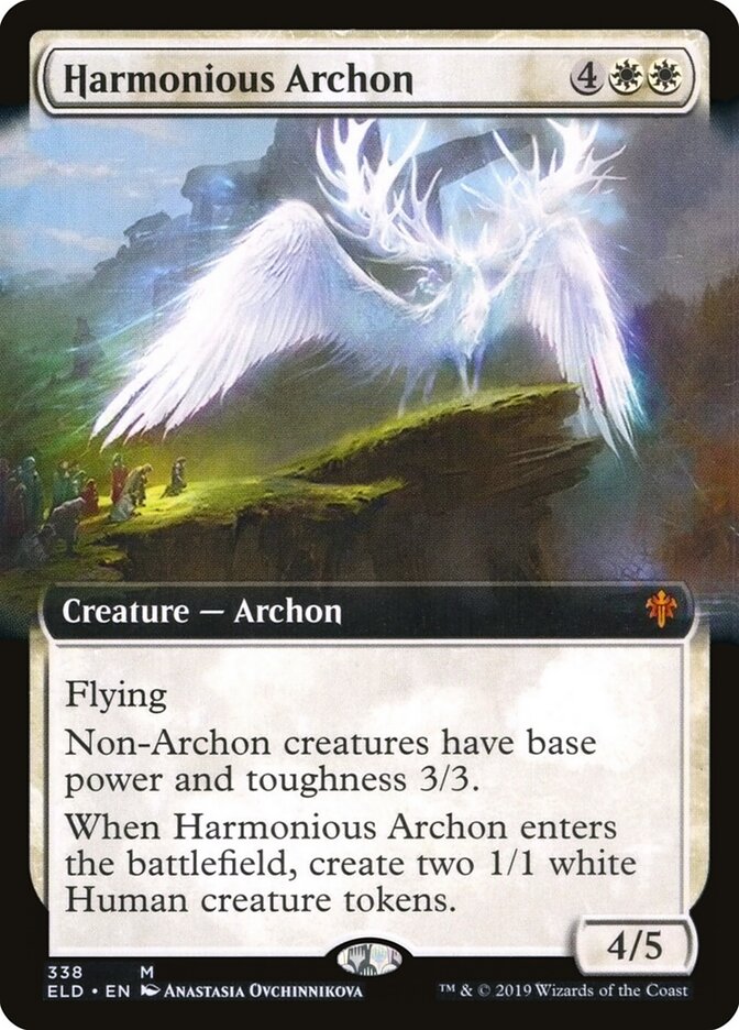 Harmonious Archon — Throne of Eldraine 338/398