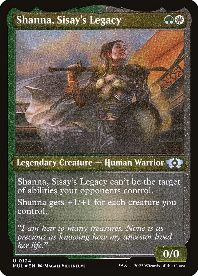 Shanna, Sisay's Legacy — Multiverse Legends 124/261