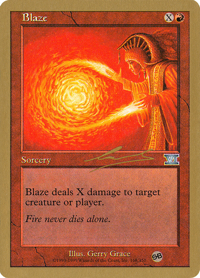 Blaze — World Championship Decks 2000 nl168sb/117
