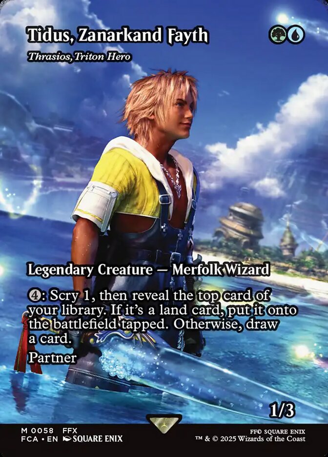Thrasios, Triton Hero — Final Fantasy: Through the Ages 58/65