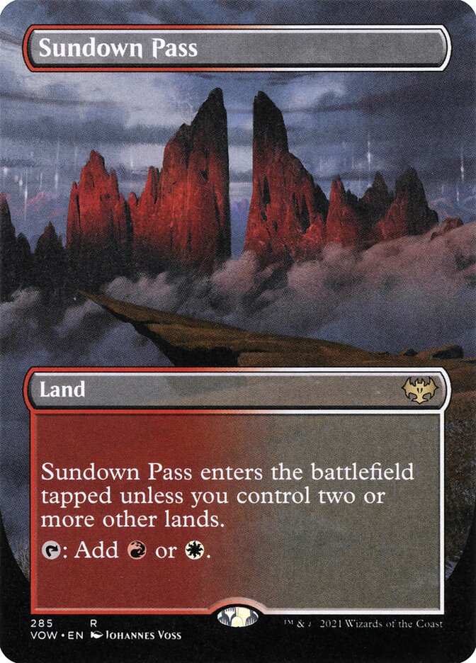 Sundown Pass — Innistrad: Crimson Vow 285/423