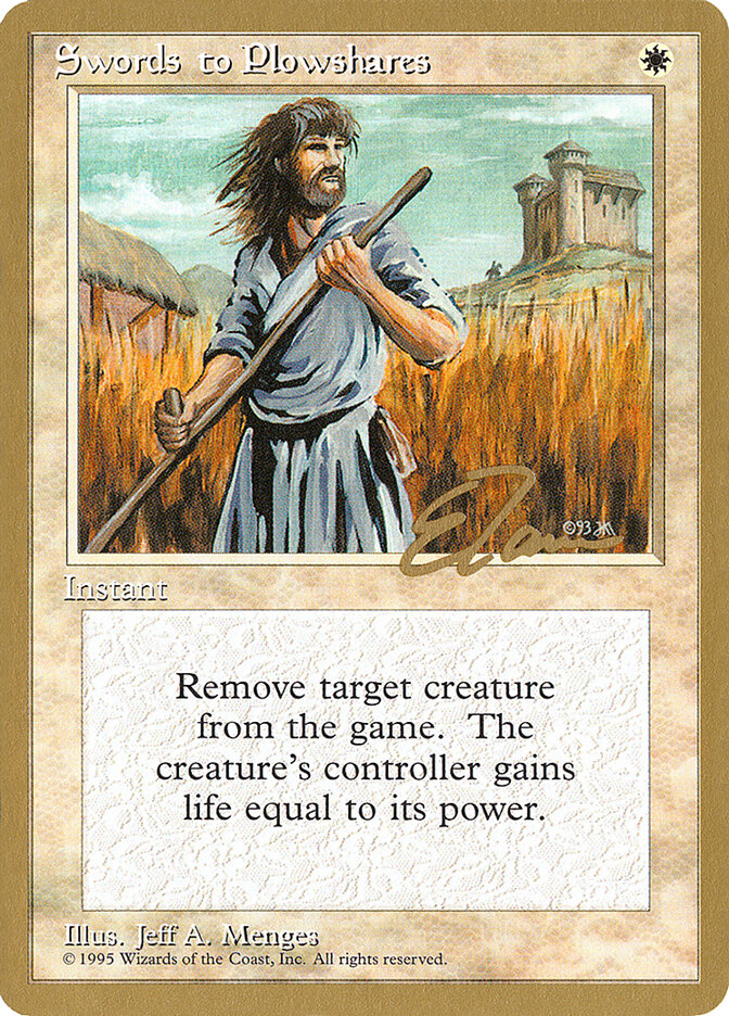 Swords to Plowshares — Pro Tour Collector Set et52/308