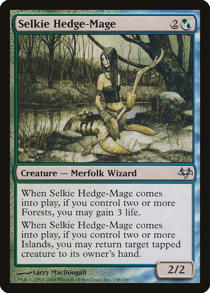 Selkie Hedge-Mage — Eventide 158/180