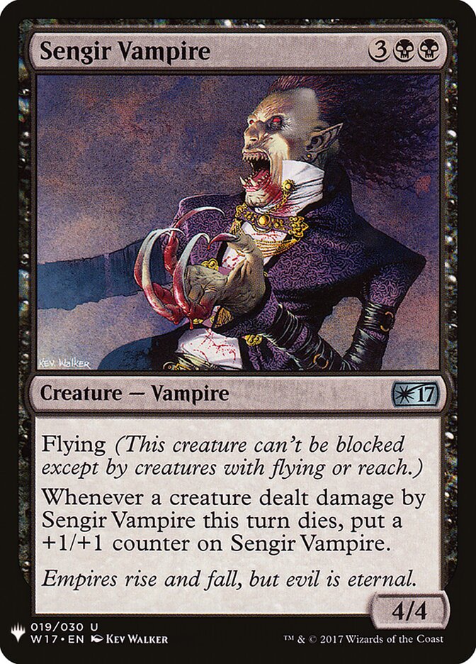 Sengir Vampire — The List W17-19/5581