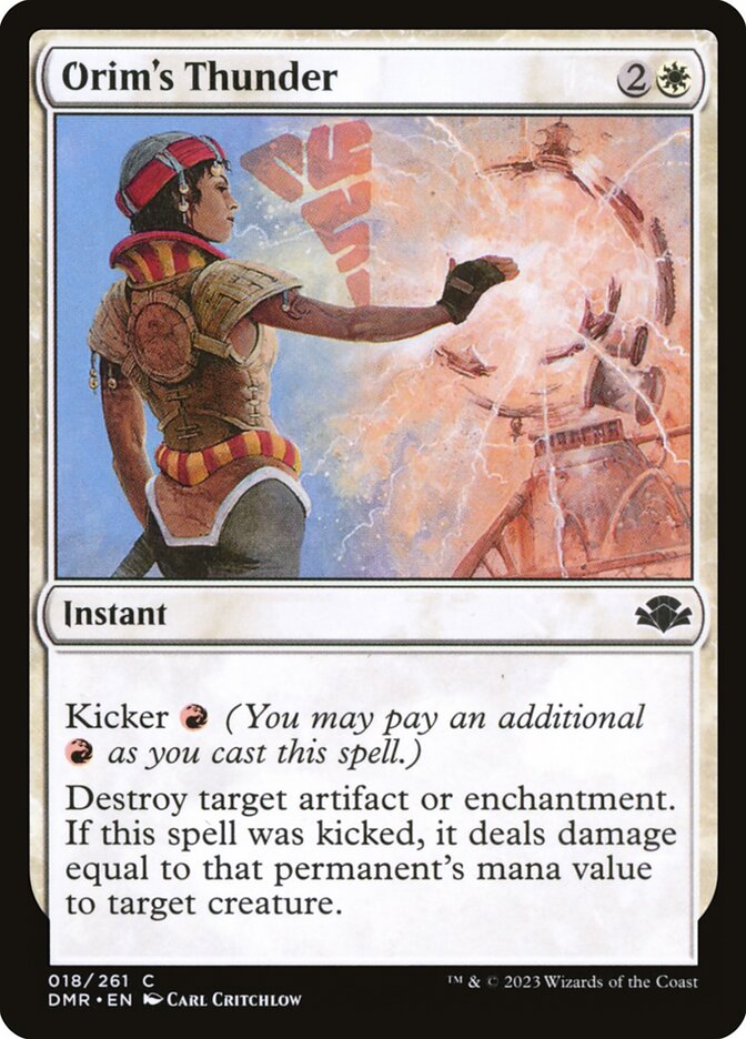 Orim's Thunder — Dominaria Remastered 18/457