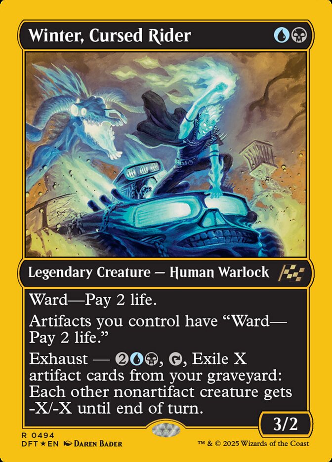 Winter, Cursed Rider — Aetherdrift 494/553