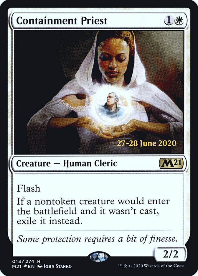 Containment Priest — Core Set 2021 Promos 13s/137