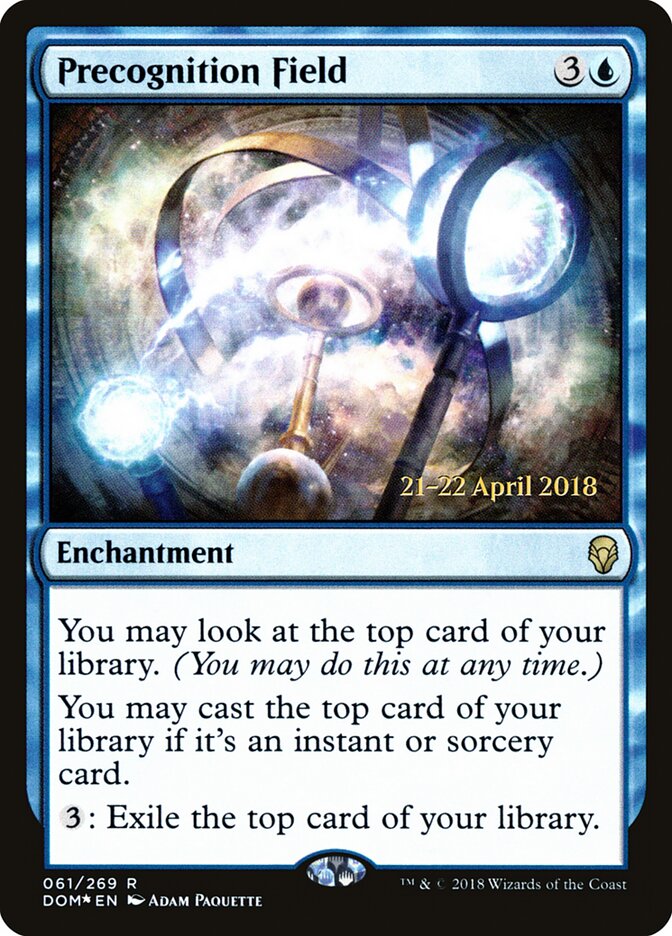 Precognition Field — Dominaria Promos 61s/118