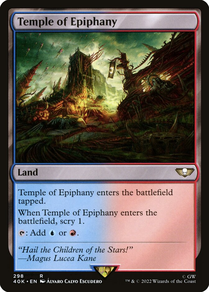 Temple of Epiphany — Warhammer 40,000 Commander 298/617