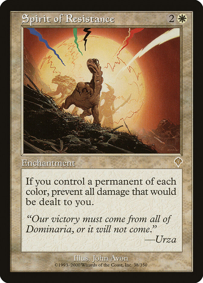 Esprit de résistance — Invasion 38/354