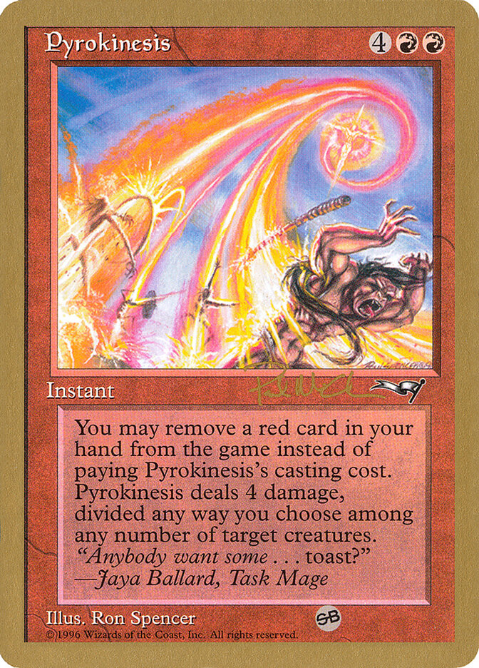 Pyrokinesis — World Championship Decks 1997 pm78sb/131