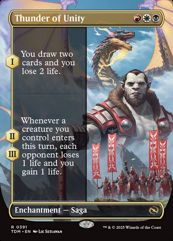 Thunder of Unity — Tarkir: Dragonstorm 391/427